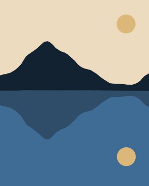 Gece gezegen nesnesiyle güneş sistemi çizimi. Samanyolu galaksisi. Uzayın büyüleyici arkaplanı.