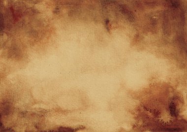 Kahverengiyle eski kağıt dokusu. Yaşlanmış ve yıpranmış kağıt dekoratif bir proje için eski dokular oluşturuyor. Yaratıcı tasarım için kaba yüzey.