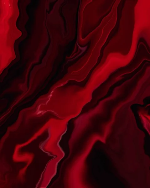 濃い赤で大理石のテクスチャコレクション 美しいデザインを作成するための肖像画のソフトパターン 創造的なプロジェクトのための抽象的な流動液体 — ストック写真