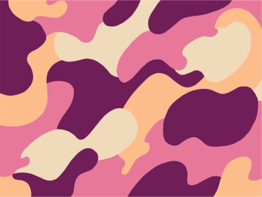 arkaplan ve kumaş baskısı için renksiz vektör bileşimi - Vektör