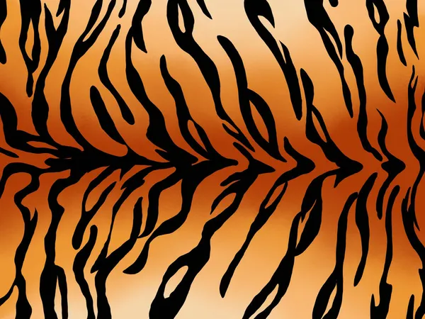Kaplan derisi arkaplanı. desenli kaplan turuncu çizgili tekrarlanan pürüzsüz çizgiler.