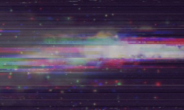 abstract background with copy space for text, old tv scan line monitor for glitch overlay clipart