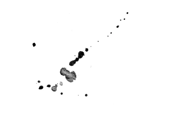 Коллекция Черных Чернил Элементов Графического Дизайна Абстрактный Чернильный Штрих Брызги — стоковое фото