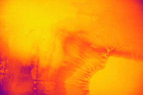 Abstracte Aquarelverf Illustratie Met Oranje Kleur Voor Achtergrond Abstract Creatieve — Stockfoto