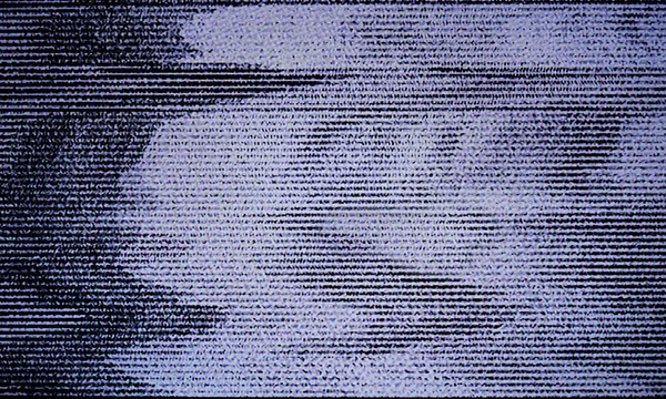 Sfondo Linea Scansione Grafica Glitch Monitoraggio Linea Scansione Vecchio Concetto — Foto Stock