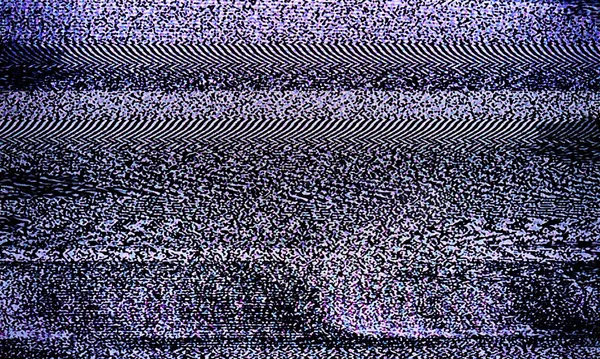 Глюк Арт Сканування Лінії Тла Телевізійний Монітор Старої Концепції Технології — стокове фото