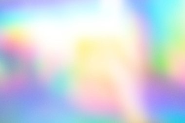 Gökkuşağı gradyan arkaplan dokusu. Bulanık çok renkli tasarım, üstünde yumuşak gürültü var. Klasik moda teması için renkli soyut sanat arkaplanı.