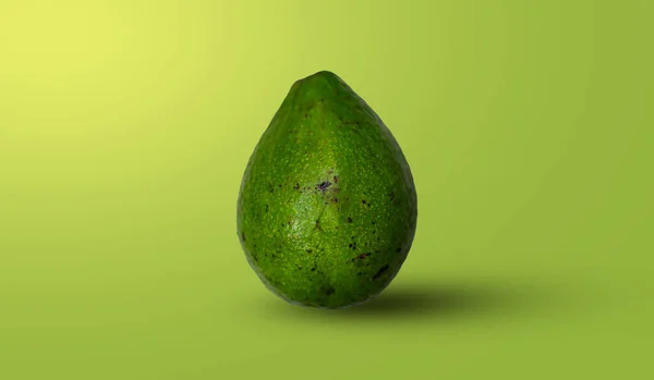 Composição Abacate Para Design Fundo Fruta Tropical Estilo Padrões Para — Fotografia de Stock