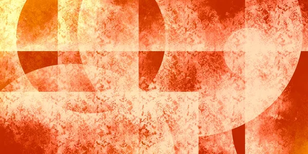 Abstrakt Orangefarbener Hintergrund Mit Pinselstrich Abstufung Gebrauchsfertig Für Plakatgestaltung Tapete — Stockfoto