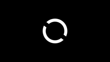 Video kaplaması için basit bir yükleme animasyonu. Gelecekteki nesne animasyonu için basit bir kavram