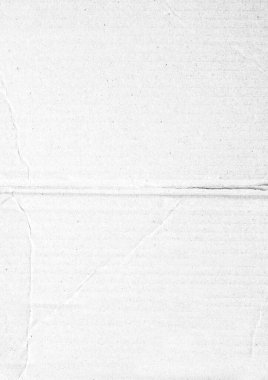 Poster dokusu için katlanmış kağıt. Arkaplan için beyaz, buruşuk ve buruşuk kağıt şablonu. Kaplama için tozla dolu kağıt