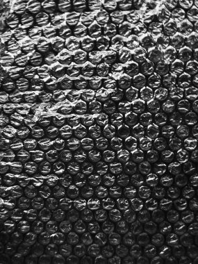 Kabarcık büküm plastiği doku örtüsü için. Kentsel tasarım teması için boş plastik paketleme ürünleri.