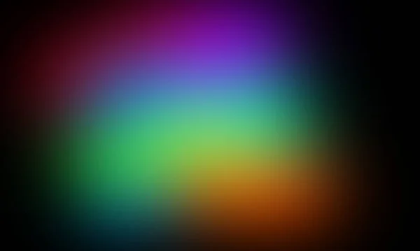 Gradiente Arco Iris Sobre Fondo Negro Abstracto Creativo Texturizado Colorido —  Fotos de Stock