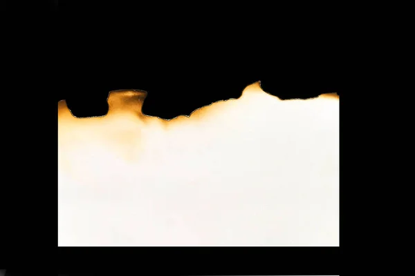 Spalony Papier Szorstkiej Kolekcji Tekstur Tła Zniszczony Papier Spaloną Plamą — Zdjęcie stockowe