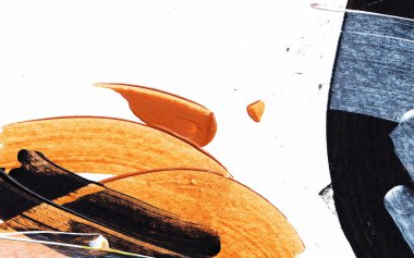 Fotokopi alanı olan soyut boya arka planı. Yağlı boya tablo grafiği. Modern grunge illüstrasyonu. çağdaş biçimde renkli sanat eserleri.