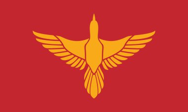 luxury look bird silhouette illustration art icon. modern symbol of power, rising, courage, and infinity. best used for logo in business, company, brand, etc.