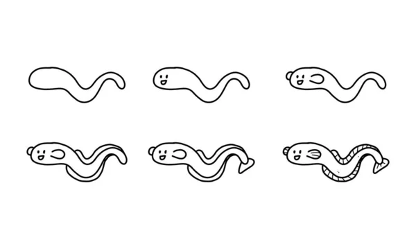 Cómo Dibujar Una Serpiente Paso Paso Actividad Fácil Divertida Para vector, gráfico vectorial © freeject imagen #540553944 Cómo Dibujar Una Serpiente Paso Paso Actividad Fácil Divertida Para vector, gráfico vectorial © freeject imagen #540553944