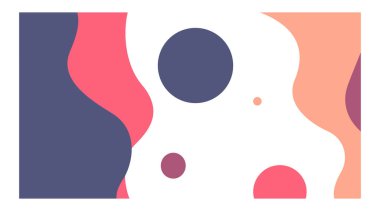 kıvrımlı soyut kopyalama alanı akışkan bir tarzda. Arkaplan yazma metni için dekoratif öge. vektörde yaratıcı grafik illüstrasyonu.