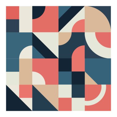 trendy geometric background with checkered patterns in multiple colors and shapes. creative contemporary texture in square for element decoration of pop theme design.