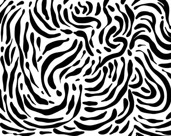 手绘纹理设计用于背景 织物和网页设计 带有抽象线条和波浪的手绘纹理 — 图库矢量图片
