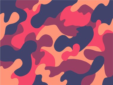 arkaplan ve kumaş baskısı için renk şekillerinin ve hatların kusursuz vektör bileşimi - Vektör