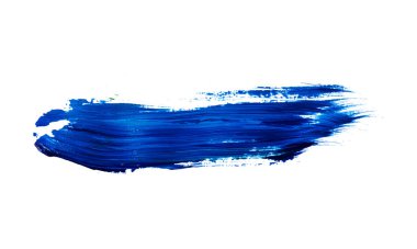 İzole edilmiş arka planda boya fırçası çizikleri. Soyut boya vektör çizimi seti 