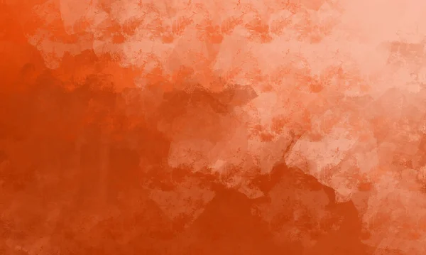 추상적 수채화입니다 주황색으로 채색입니다 Grunge 텍스처 컬렉션을 창조적 — 스톡 사진