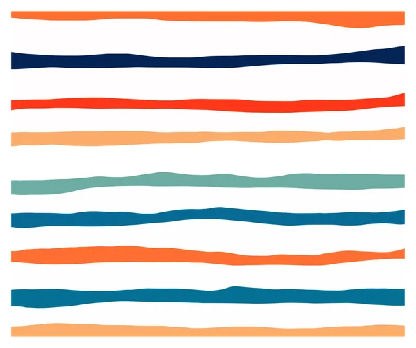 Kolorowe Linie Wzór Grafice Wektorowej Tęczy Kreatywne Dekoracje Dla Współczesnego — Wektor stockowy