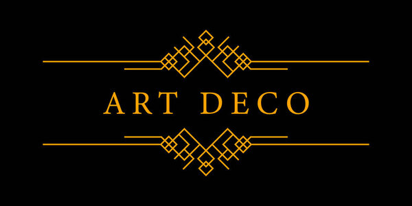 Винтаж в стиле ар-деко для копирования. стильный иллюстрационный орнамент для оформления текста. Геометрический фон ретро-партии. Векторная иллюстрация гламурного стиля.