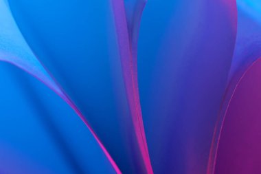 Renkli soyut duvar kağıdı dokusu. origami deseninin arka plan makrosu eğri kağıt tabakalarından oluşur.