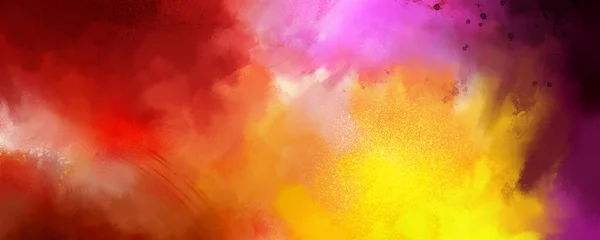 Абстрактная Живопись Смешивает Множество Цветов Текстур Фона Обоев — стоковое фото