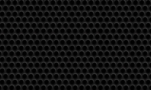 Black metal texture steel background. The pattern metal sheet is perforated with a flash of light. modern industrial style wallpapers