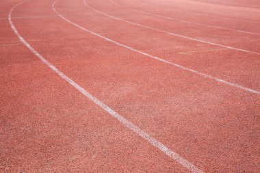 Kırmızı koşu parkuru