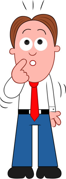 Мультфильм бизнесмен путать