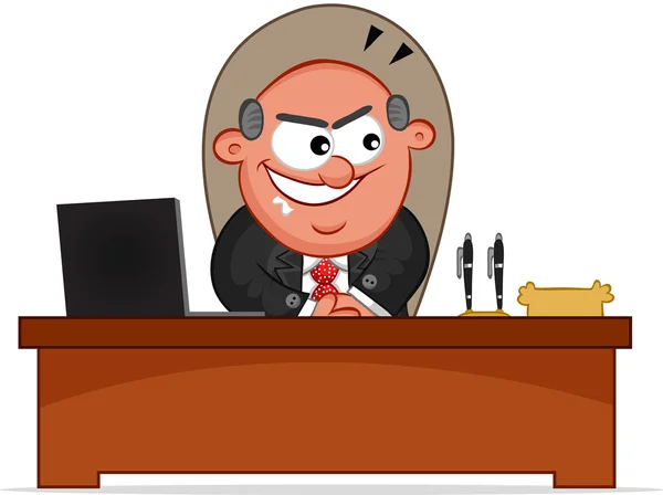 Boss Man Sneaky — Stock Vector