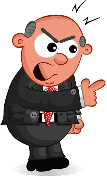 Patron adam bağırıyor