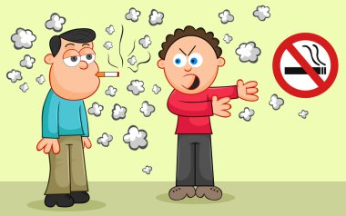 herhangi bir sigara sig için başka bir adam Puan iken Sigara