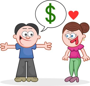 dolar olduğunu anlatan kadın