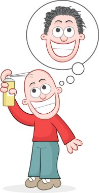 umutlu püskürtme saçı üretici kıllı bir kafa verecek