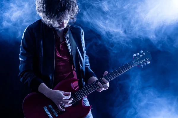 Guitarrista de rock — Foto de Stock