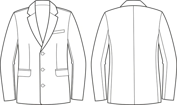 Business jacket — Stock Vector © pushinka11 #23688887