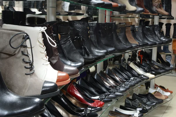 Women's shop shoes — Stock Photo, Image