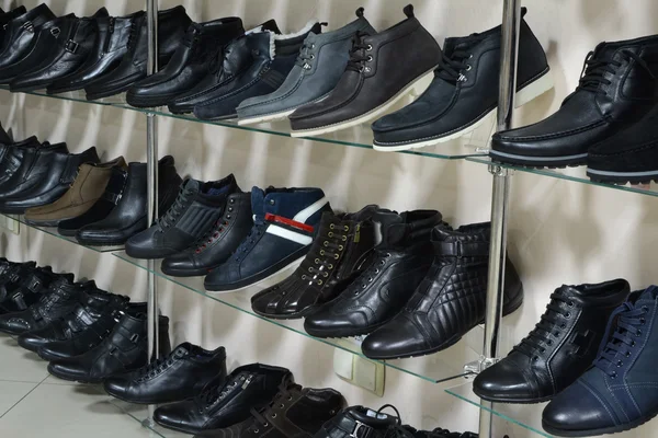 Men's shoe shop — Stock Photo, Image