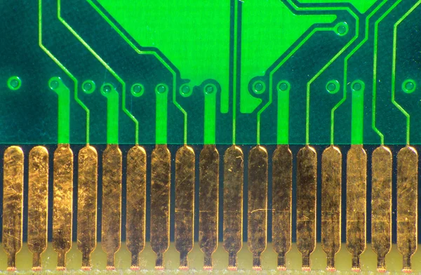 Microchip do processador — Fotografia de Stock