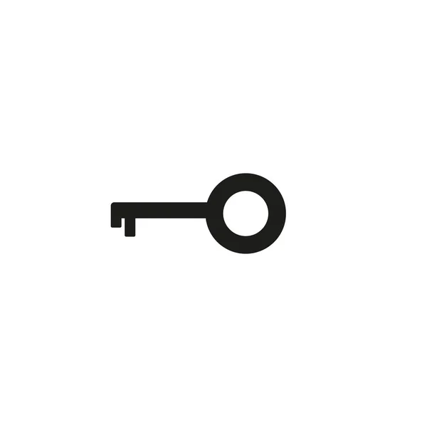 Icono clave en estilo plano de moda aislado en el fondo. Icono clave símbolo de página para el diseño de su sitio web Icono clave logotipo, aplicación, interfaz de usuario. Icono clave Ilustración vectorial, EPS10 . — Archivo Imágenes Vectoriales
