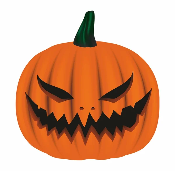 Citrouille d'Halloween — Image vectorielle