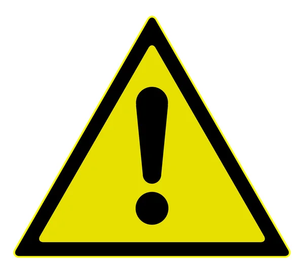 Warning sign icon — Stock Vector