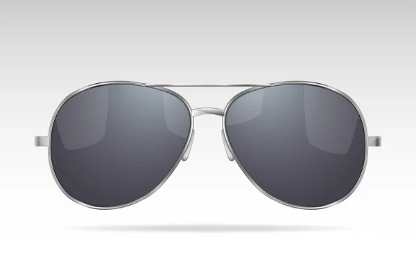 Sunglasses. (gradient, transparent objects). Vector illustration — Stock Vector