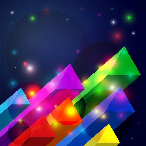 Abstracte driehoek achtergrond — Stockvector