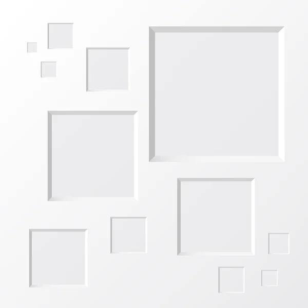 Fondo de cuadrados abstractos. Plantilla diseño — Vector de stock
